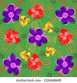 abstract floral background.
