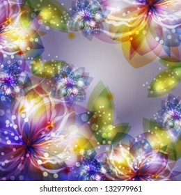 abstract floral background