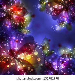 abstract floral background