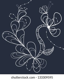 abstract floral background