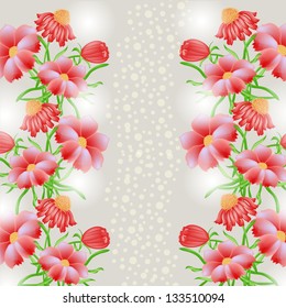 Abstract floral background.
