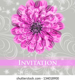 Abstract floral background