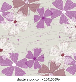 Abstract floral background