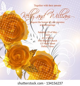 Abstract floral background