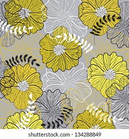 Abstract floral background