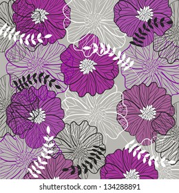 Abstract floral background