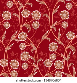  abstract floral background.
