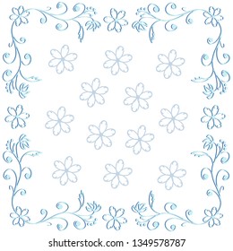  abstract floral background.