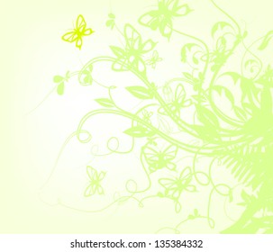 abstract floral background