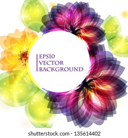 abstract floral background