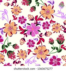 abstract floral background.