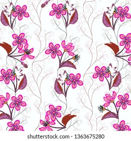 abstract floral background.