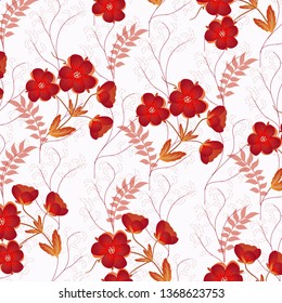  abstract floral background.