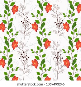 abstract floral background.