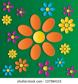 abstract floral background