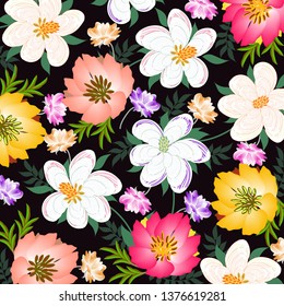  abstract floral background.


