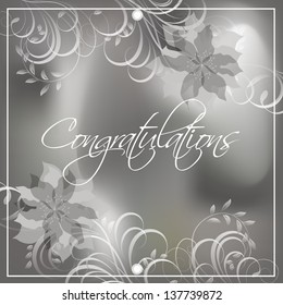 Abstract floral background