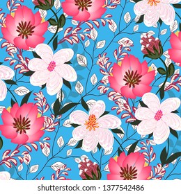 abstract floral background.