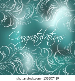 Abstract floral background