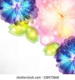 abstract floral background