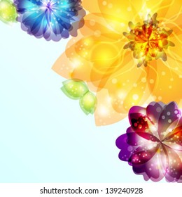 abstract floral background