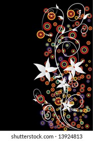 abstract floral background