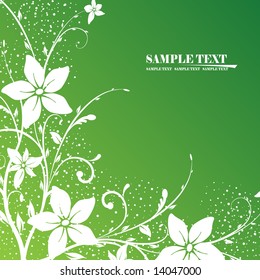 abstract floral background