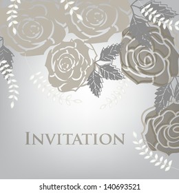 Abstract floral background