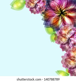 abstract floral background