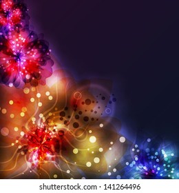 abstract floral background