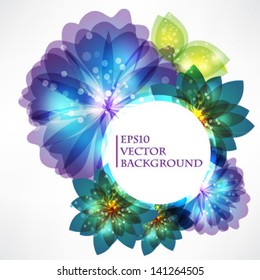 abstract floral background