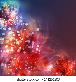 abstract floral background
