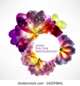 abstract floral background