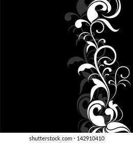 Abstract floral background.