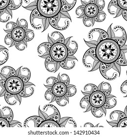 Abstract floral background.