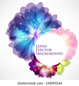 abstract floral background