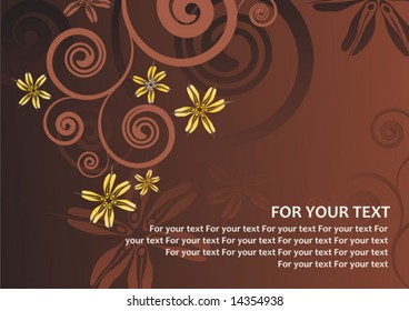 abstract floral background