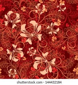 Abstract floral background