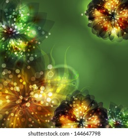abstract floral background