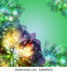 abstract floral background