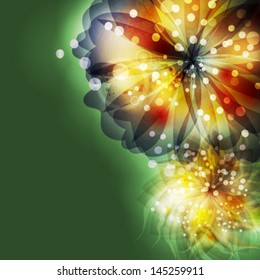 abstract floral background