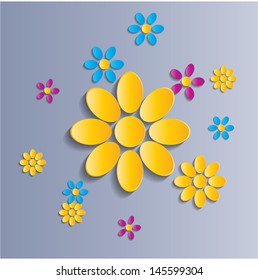 abstract floral background