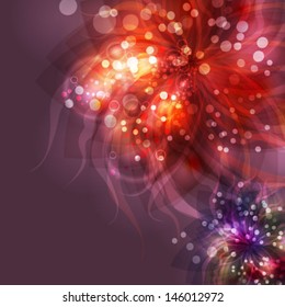 abstract floral background