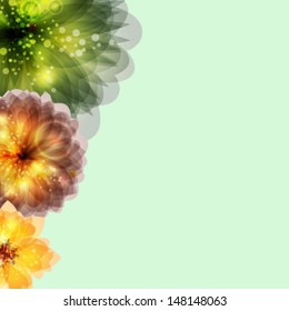 abstract floral background