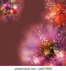 abstract floral background