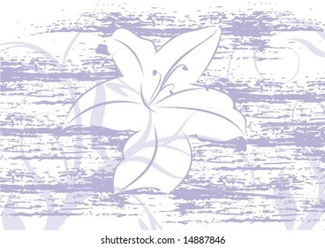 Abstract floral background