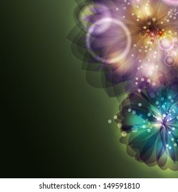 abstract floral background