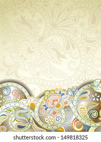 Abstract Floral Background