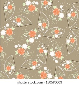 Abstract floral background