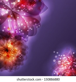 abstract floral background